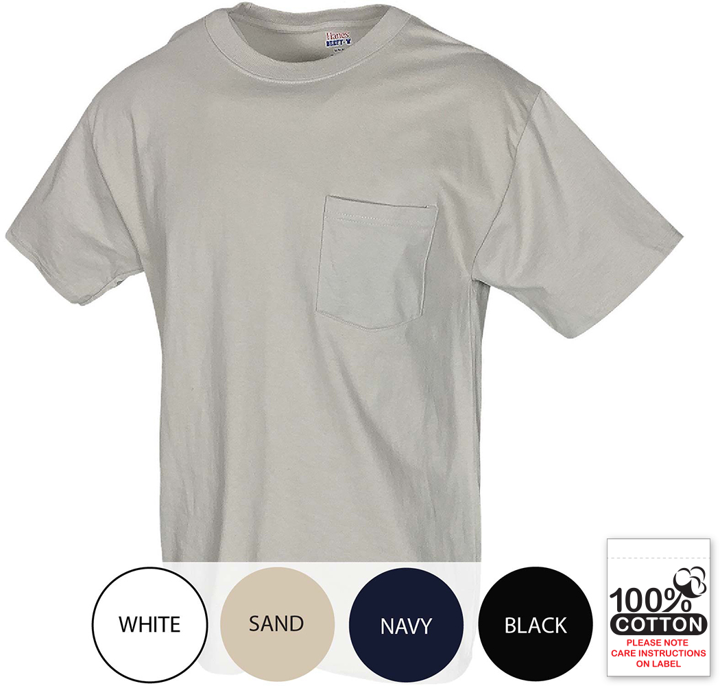 Unisex Short Sleeve T-Shirt with Pocket