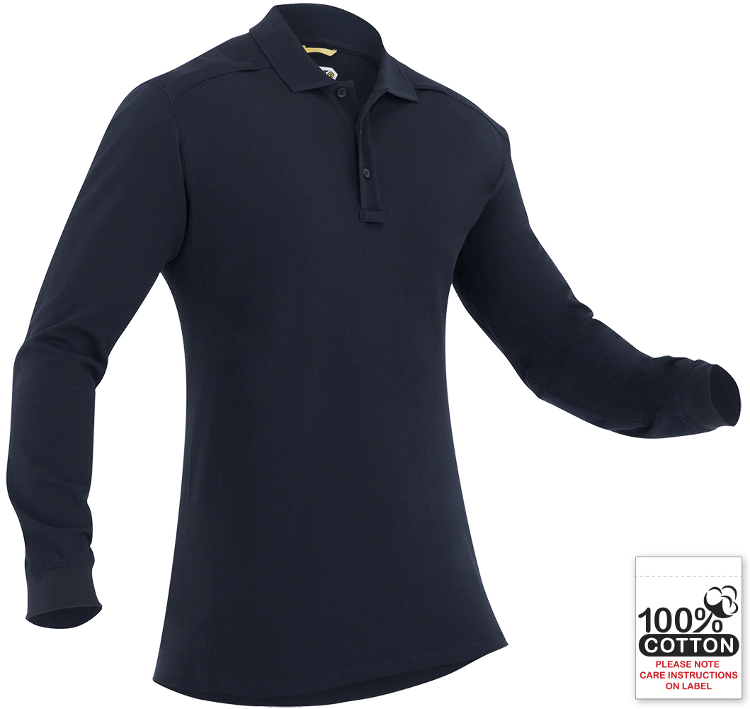 Men's Long Sleeve Advanced Fit Polo